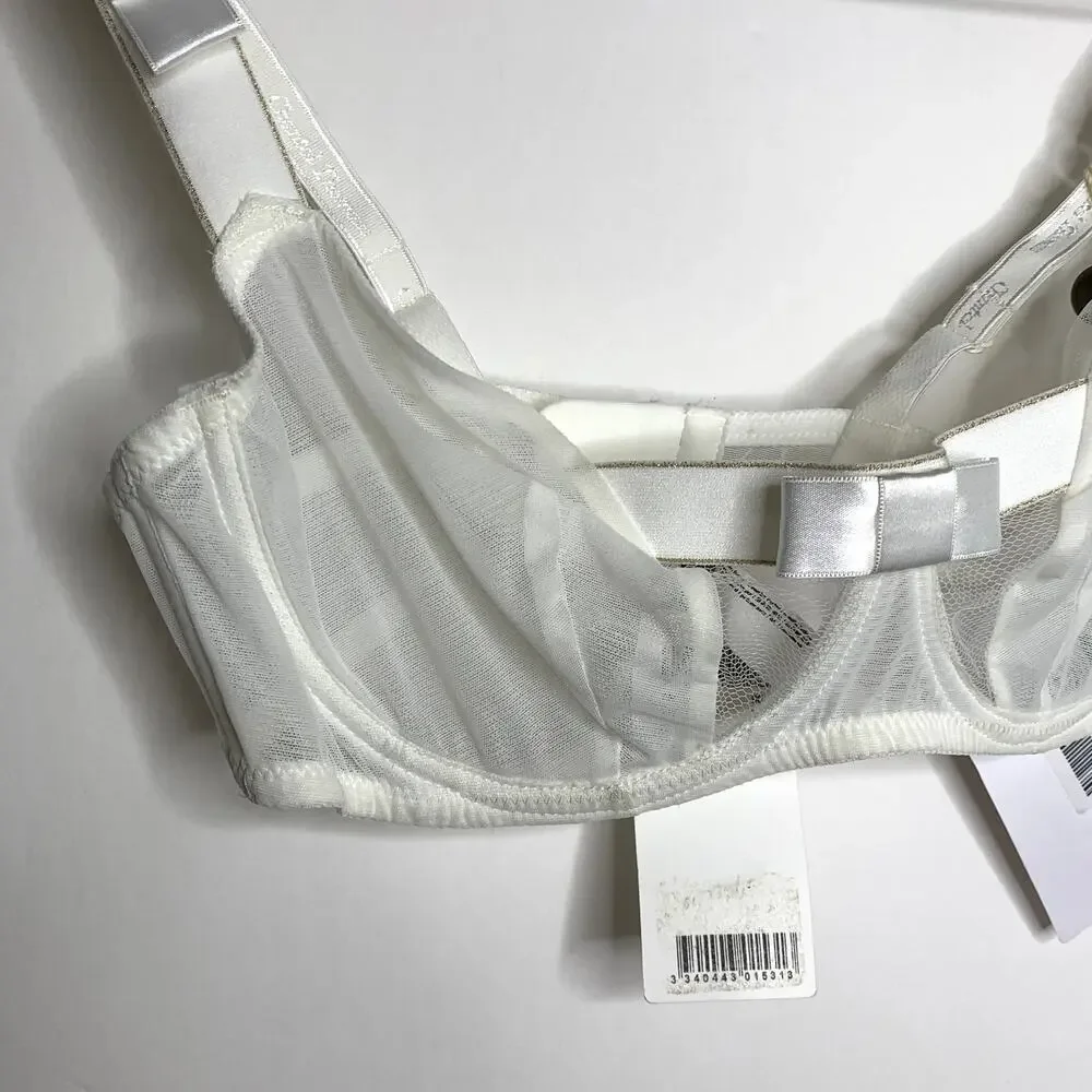 Chantal Thomass Audacieuse Balconette Bra | Lace Underwire Lingerie New 34D